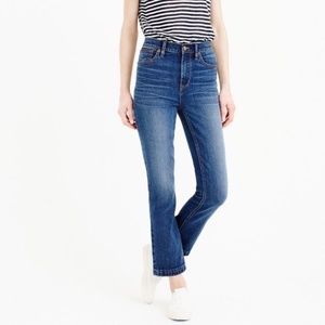 J. Crew Billie Demi Boot Crop Jean Size 25